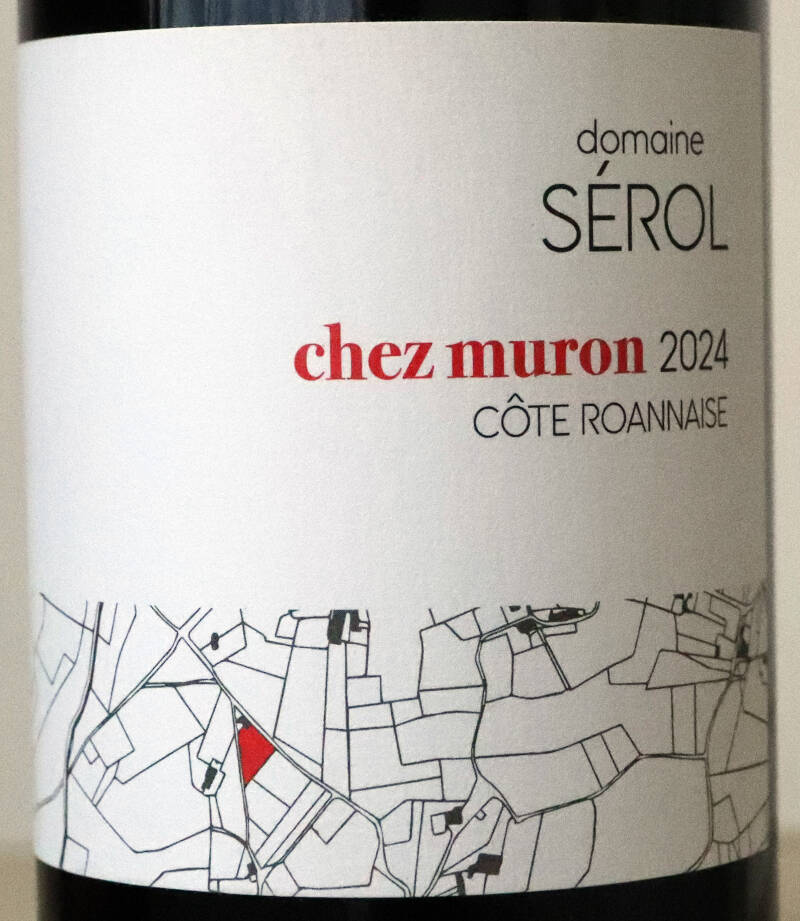  Chez Muron 2024, AOP Côte Roannaise Rouge, Domaine Sérol