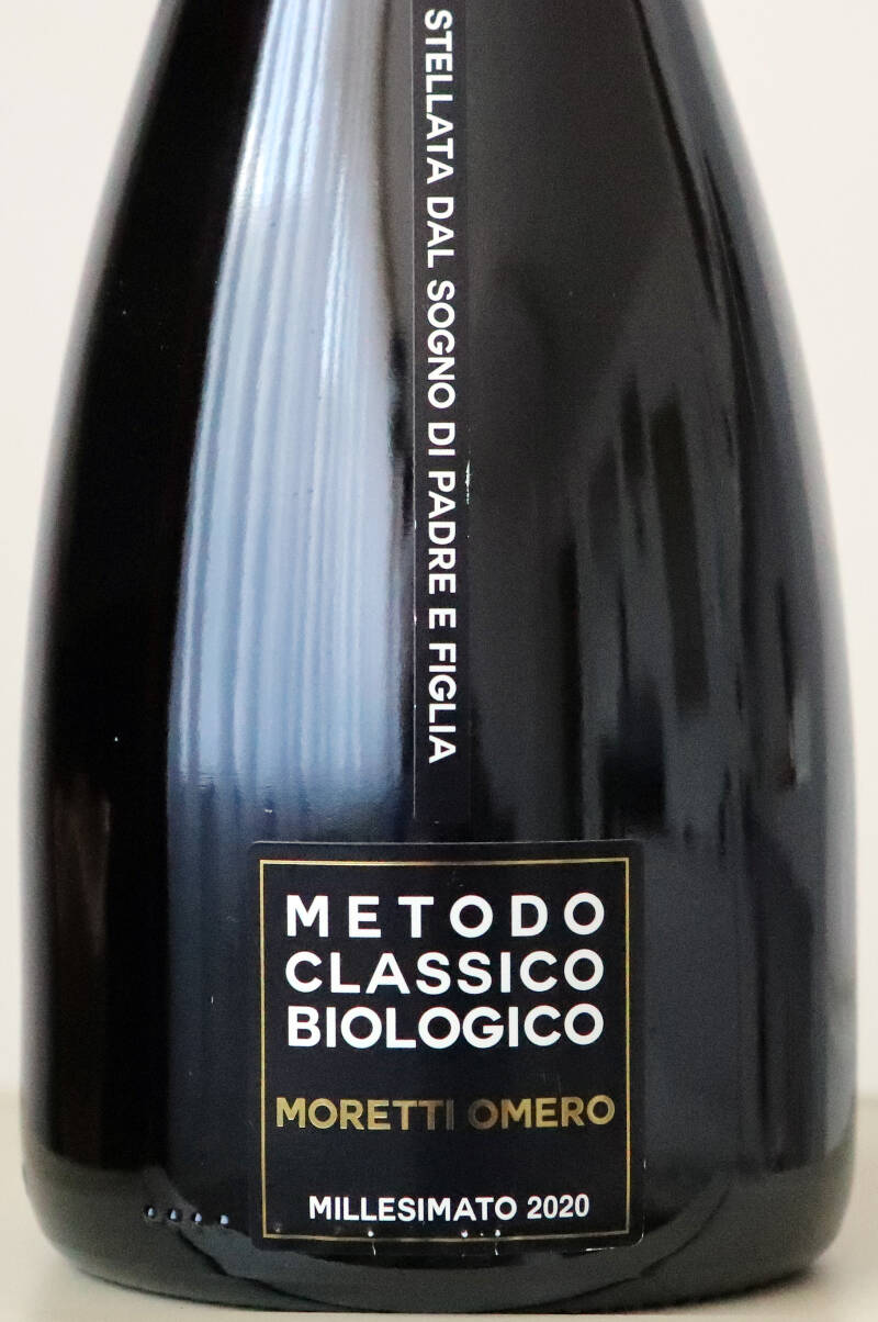  Metodo Classico Biologico Brut 2020, Moretti Omero