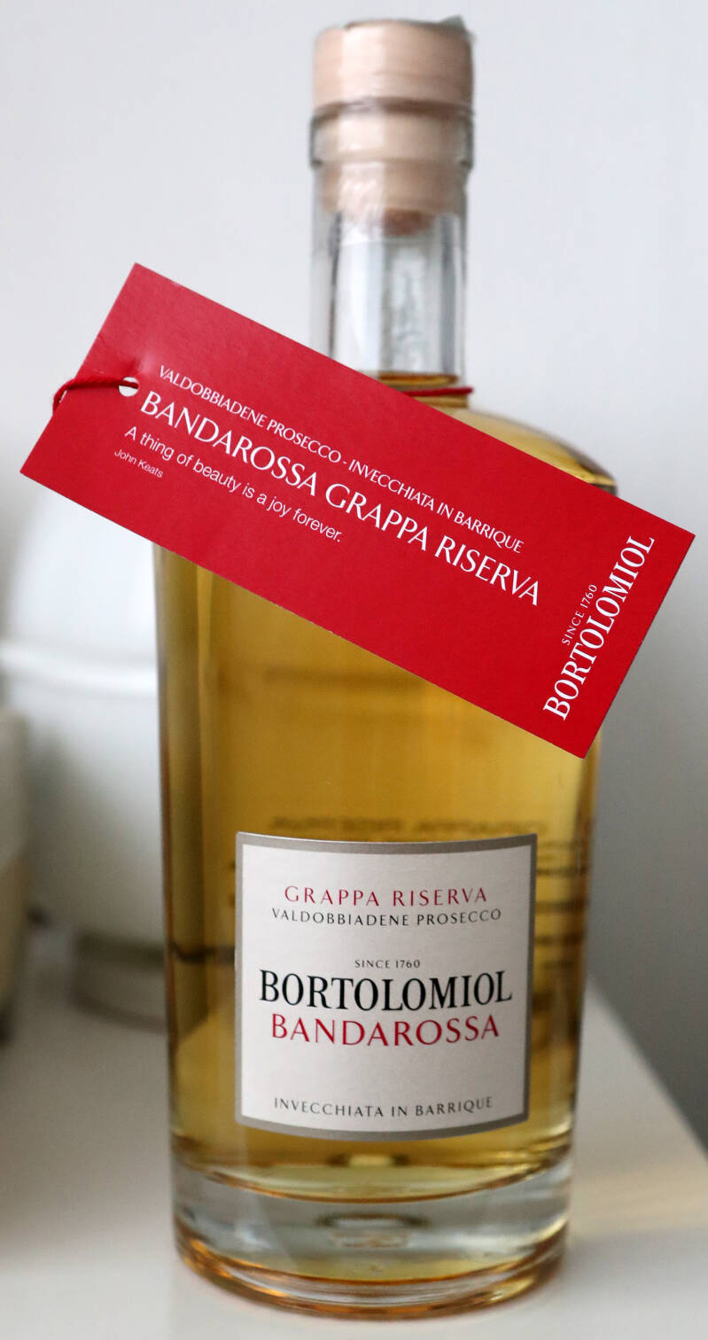 Bandarossa Grappa Riserva Barrique, Bortolomiol