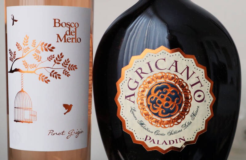 Bosco del Merlo Pinot Grigio Rosé 2020 - Agricanto Liquor, Casa Paladin
