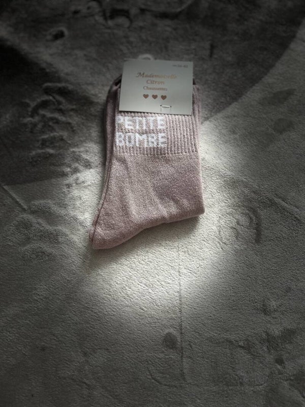 Chaussette à paillette