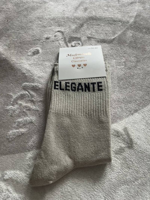 Chaussette à paillette