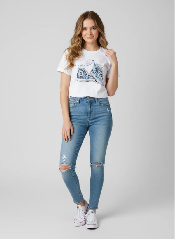 T shirt converse
