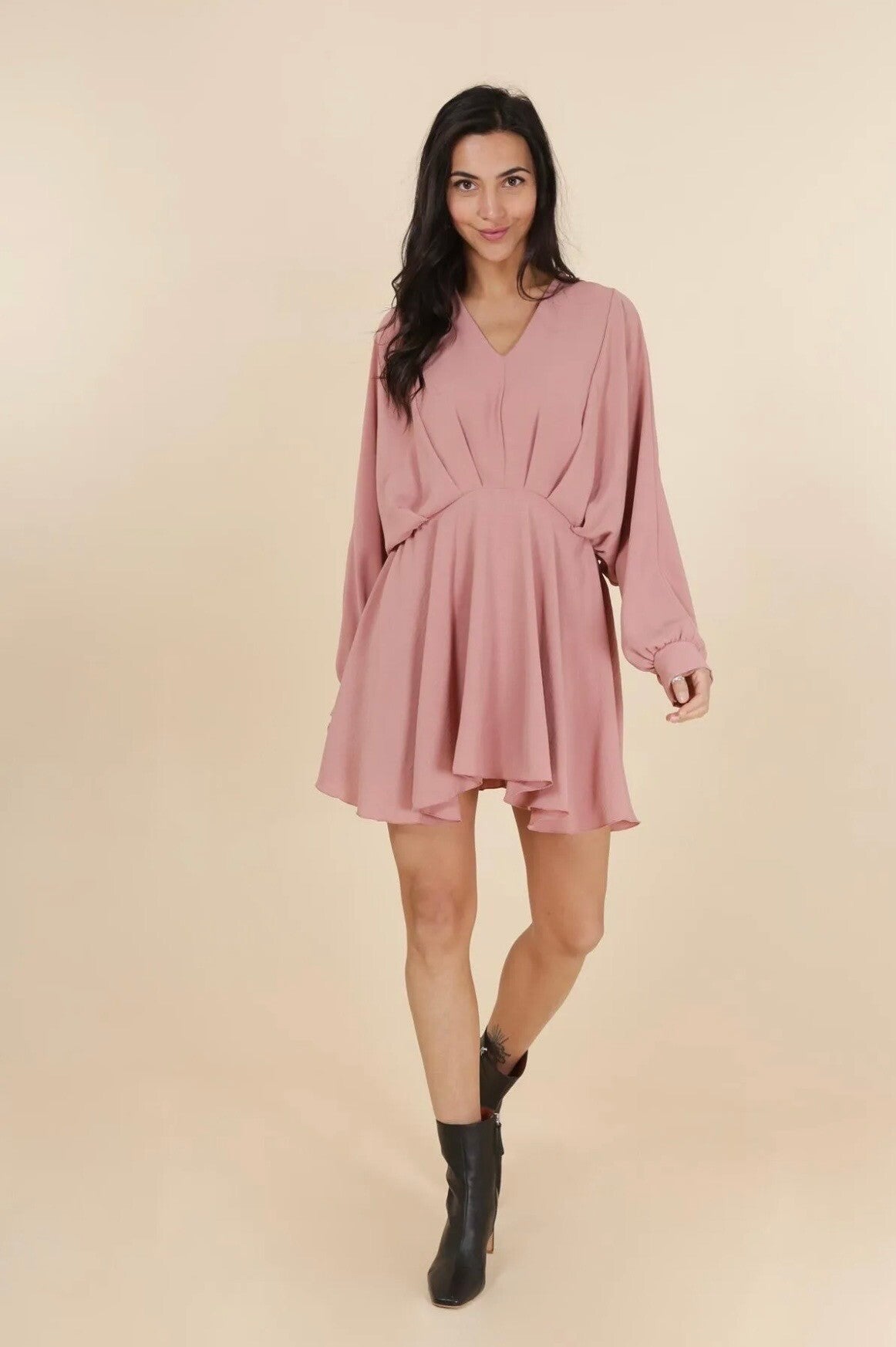 Robe fluide courte