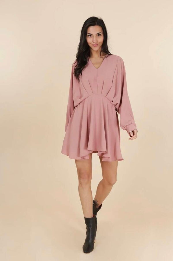 Robe fluide courte