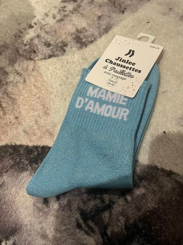 Chaussettes à paillettes