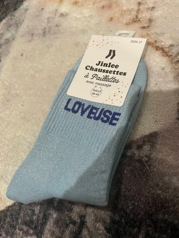 Chaussettes à paillettes