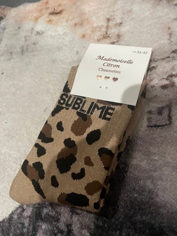 Chaussettes à paillettes