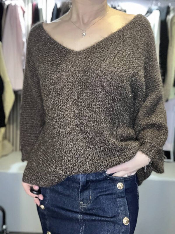 Pull classique fin