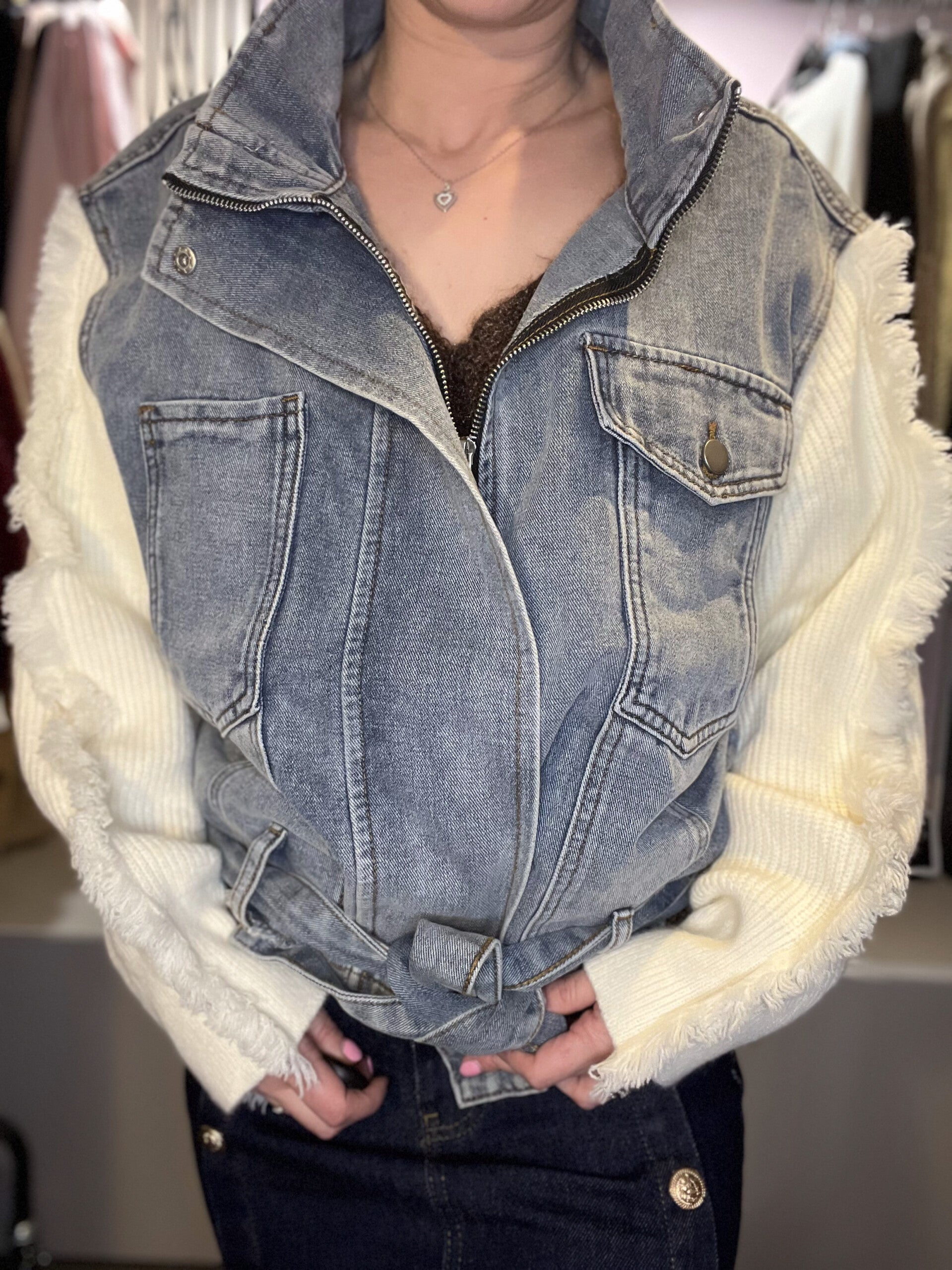 Veste en jeans