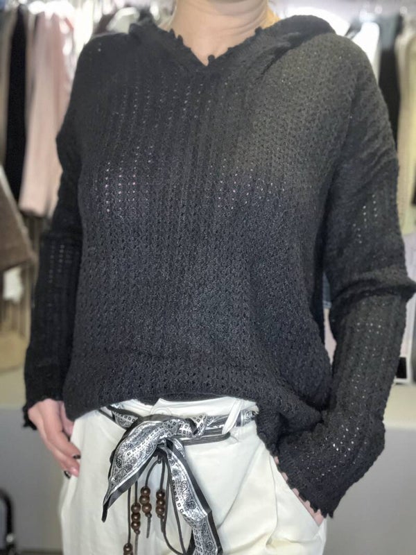 Pull à capuche