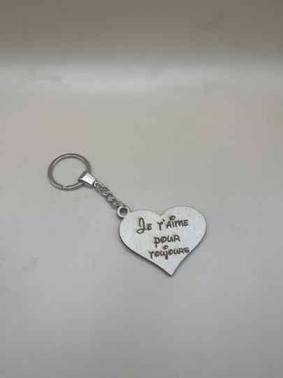Porte clés cœur