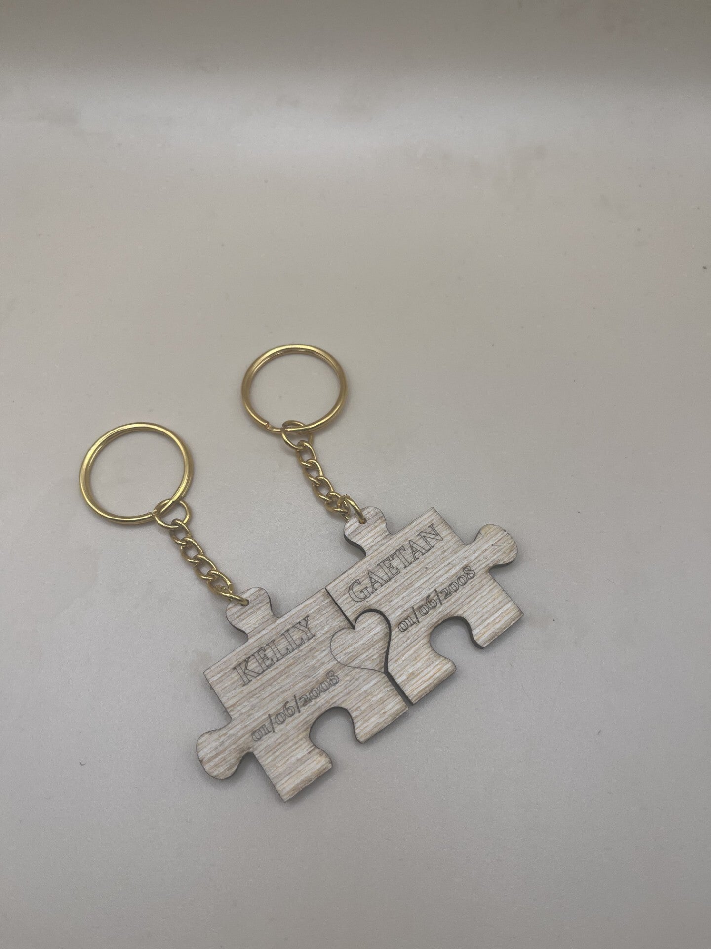 Porte clés duo puzzle