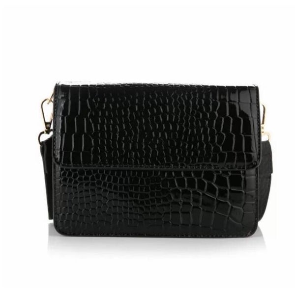 Croco Bag Black