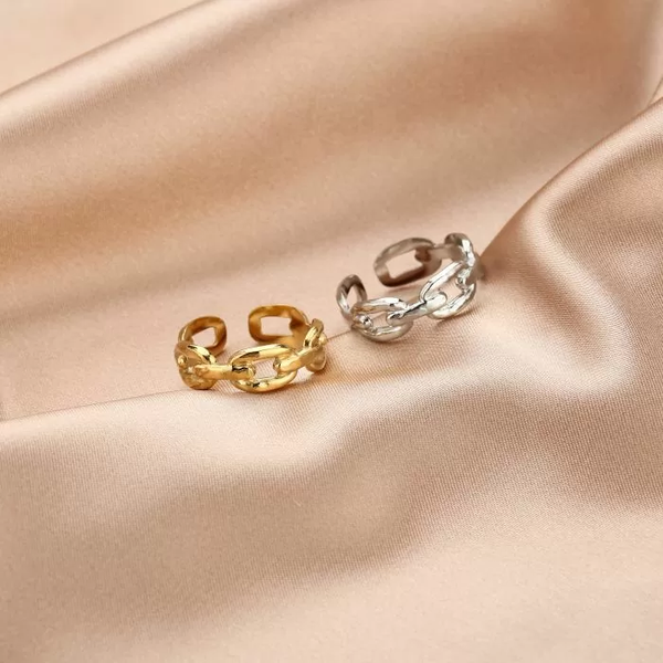 Golden Connection ring