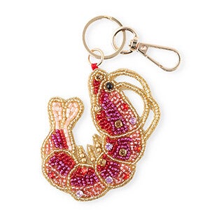 Shrimp key chain