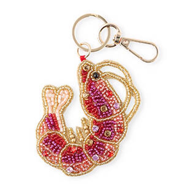 Shrimp key chain
