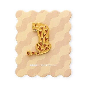 Leopard Love pin