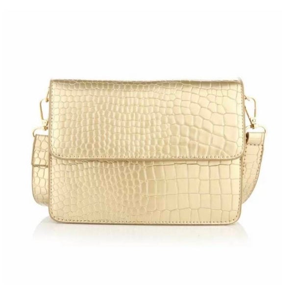 Croco Bag Gold