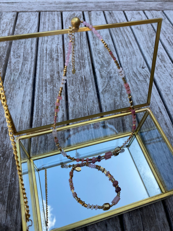 Beads Mix pink set