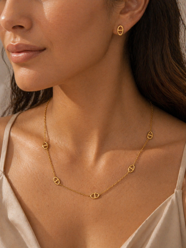 Collier Co5 Ensemble collier + boucles