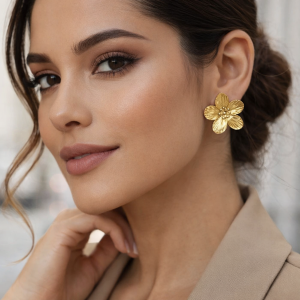 Boucles d'oreilles Bo2 Fleur de vent