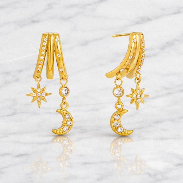 Boucles d'oreilles Bo25 - Astres précieux