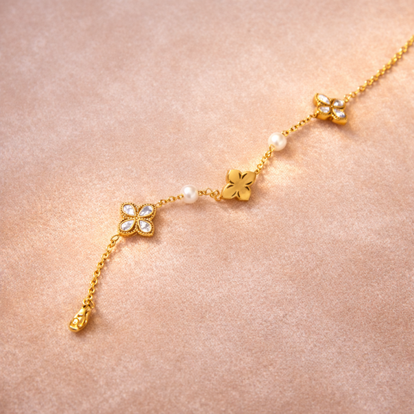 Bracelet Br45 Fleur d'or