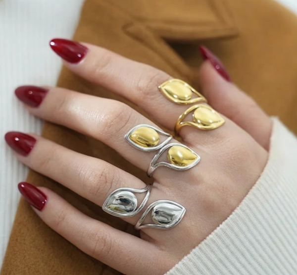 Bague Bg13 Symbiose couleur argent