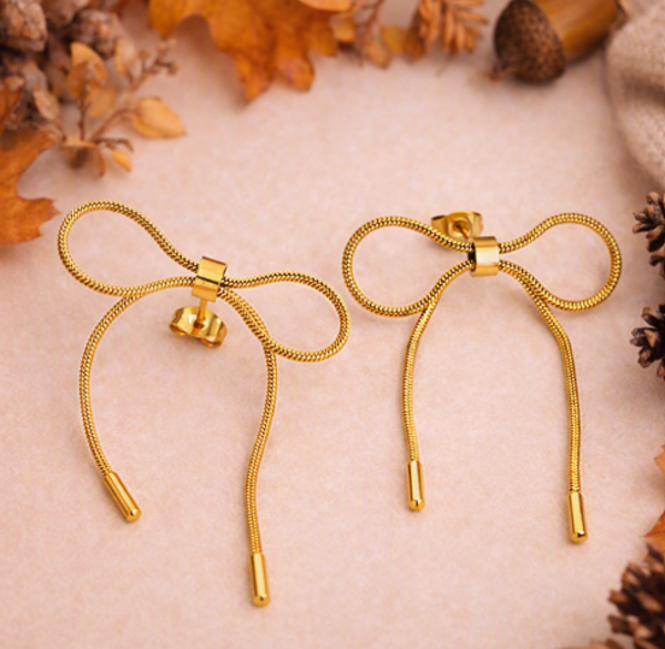 Boucles d'oreilles Bo29 - Boucles noeud