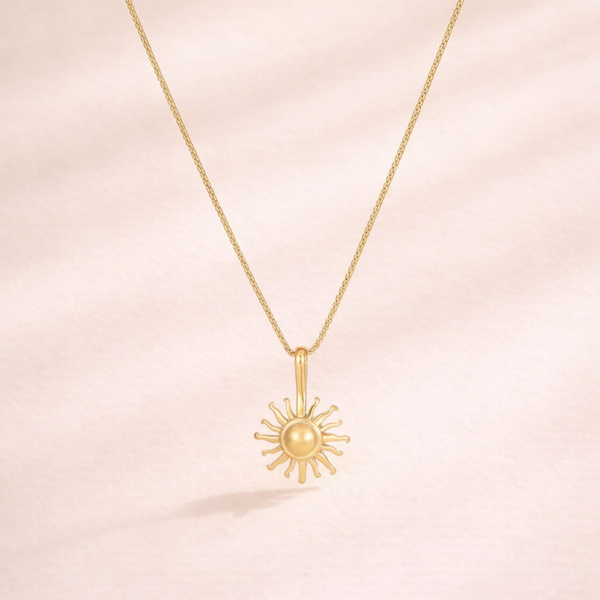 Collier Co6 Soleil d'or