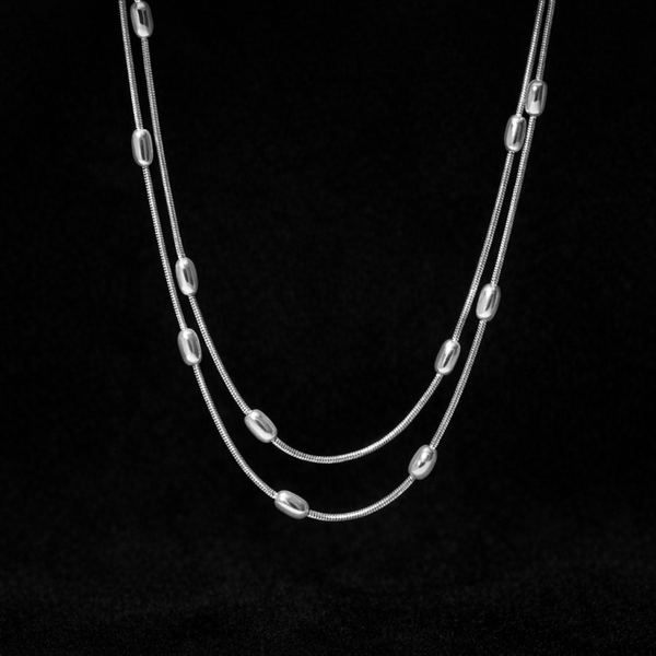 Collier Co14 Rythme d'Argent