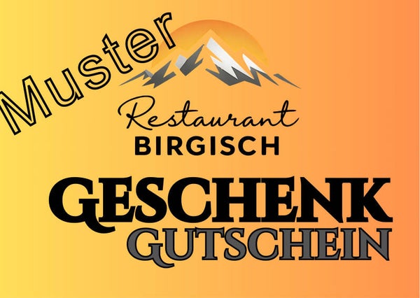 Geschenkgutschein