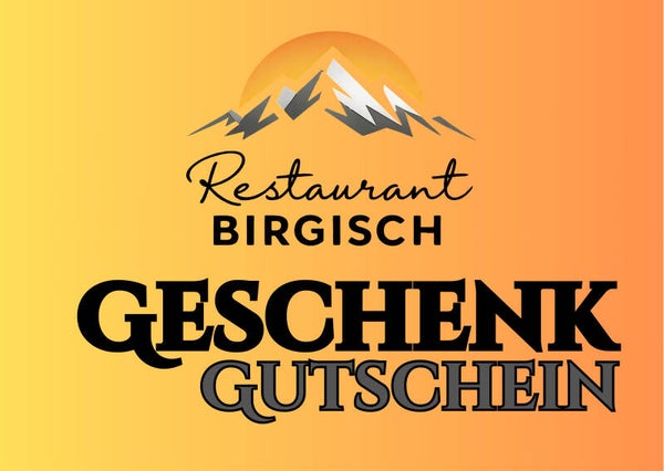Geschenkgutschein