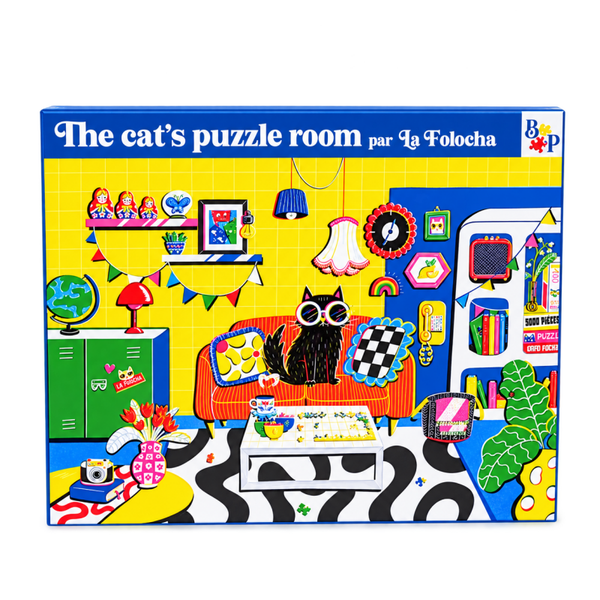 Puzzle 500 pcs – The Cat’s Puzzle Room
