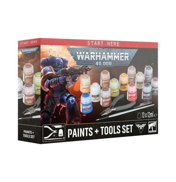 Warhammer 40,000 : Set Peintures + Outils