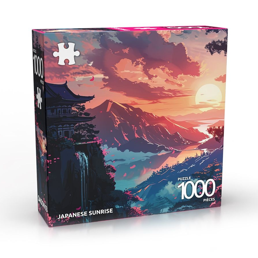 Puzzle 1000 pcs - Japanese Sunrise
