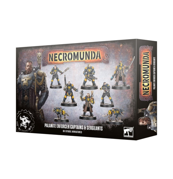 Necromunda : Palanite Enforcer Captains & Sergeants