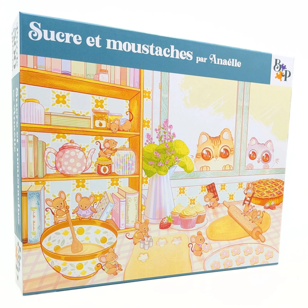 Puzzle 500 pcs – Sucre et Moustaches