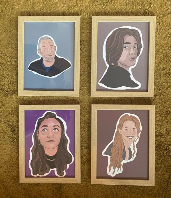 Personalized Cartoon-Style Portrait Illustration