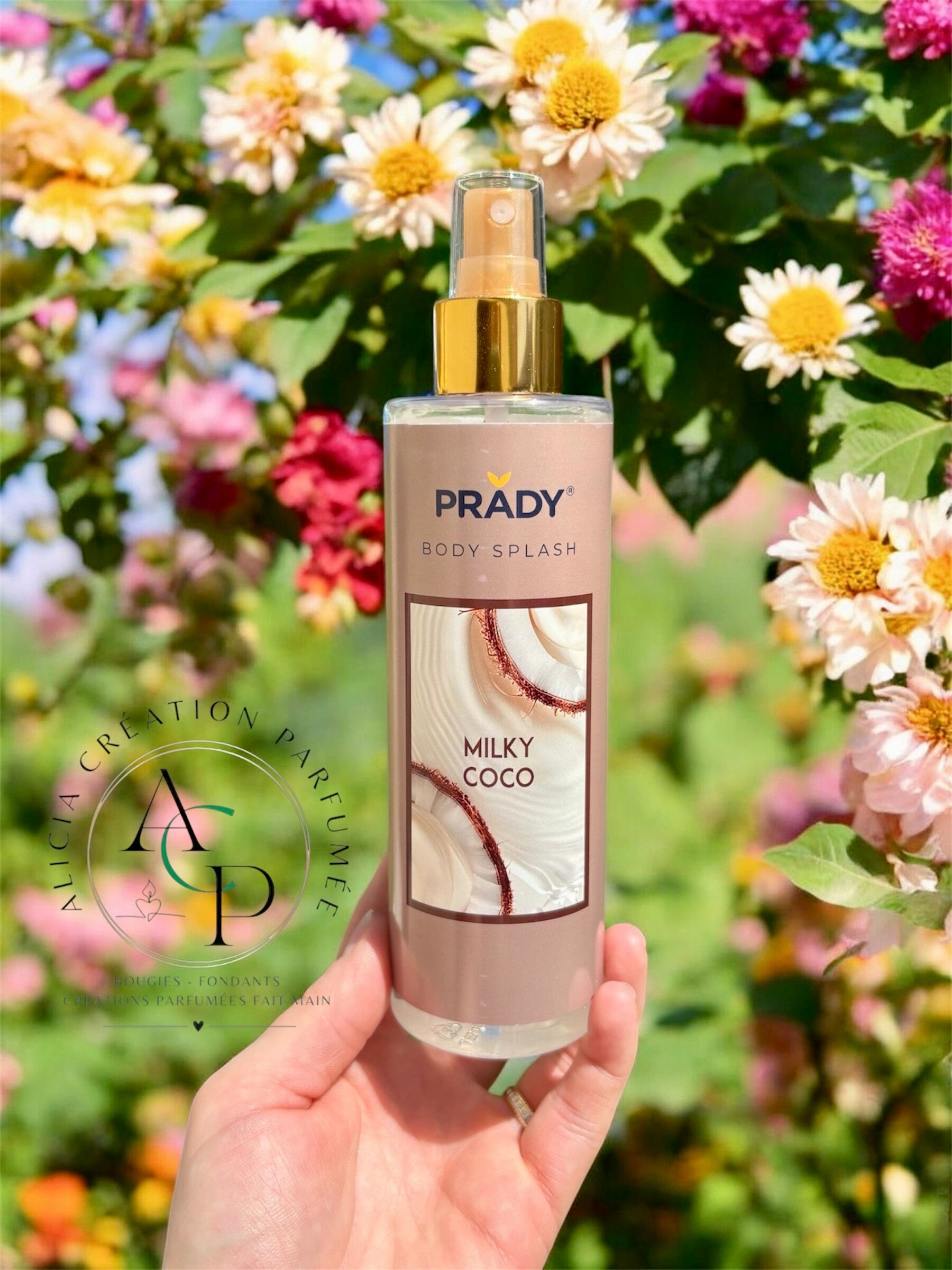 Brume parfumée corps & cheveux - PRADY - MILKY COCO