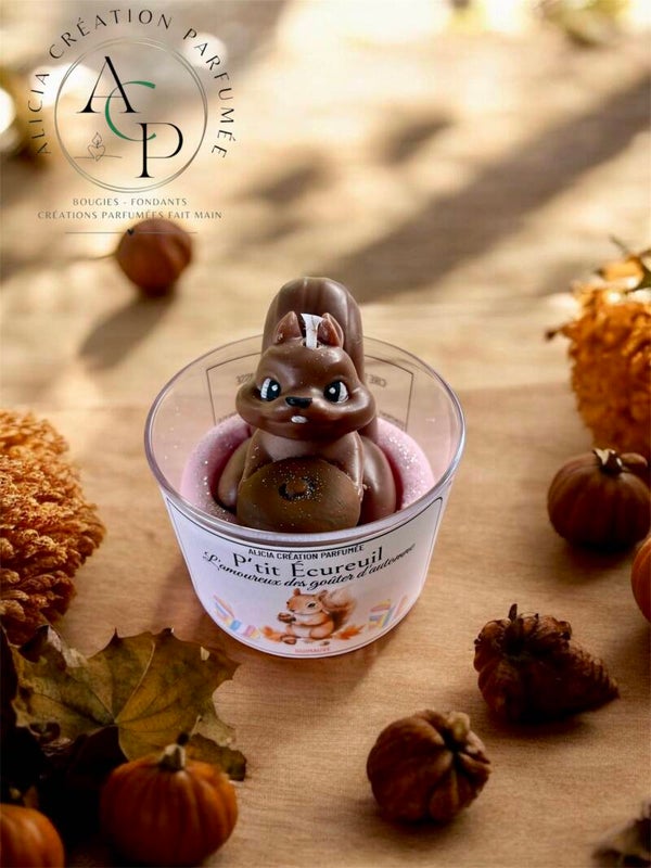 LA BOUGIE P’TI ÉCUREUIL 🐿️