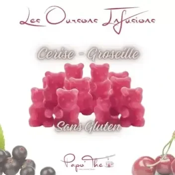Oursons infusion cerise groseille