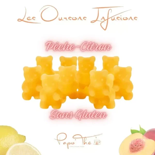 Oursons infusion pêche citron