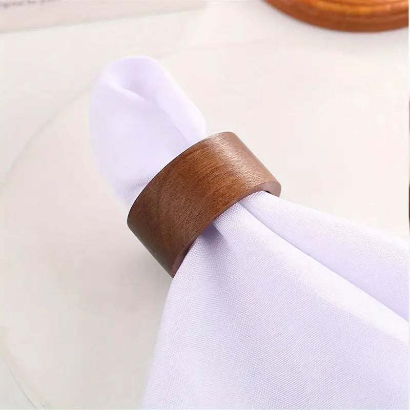 Rond de serviette en bois