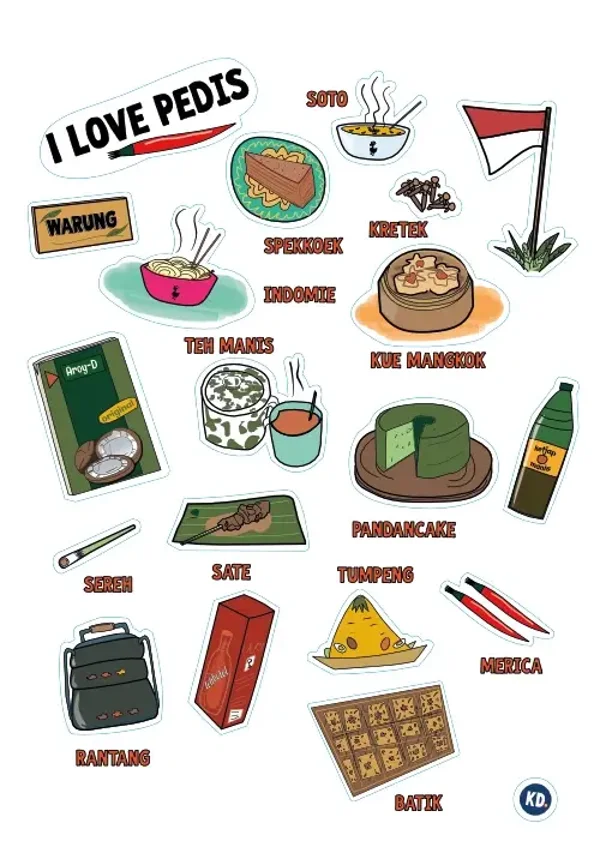 Stickerpakket diverse