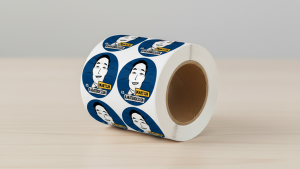 Jouw eigen logostickers