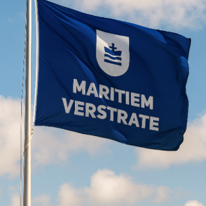 zakelijk logo voor verstrate maritiem bv door karakterdesign.com