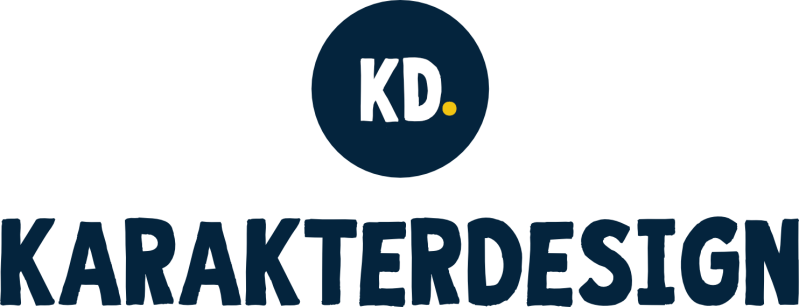 logo en bedrijfsnaam van karakterdesign uit Zwijndreecht
