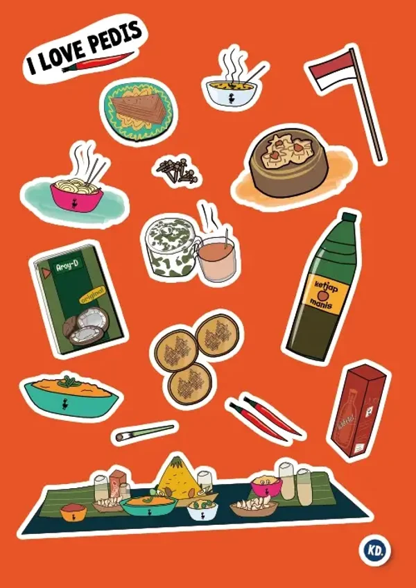 Stickerpakket Indofood